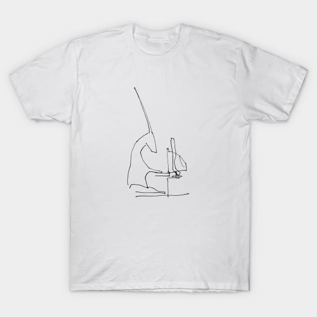 Tintless PC worker antilope T-Shirt by Mzerart